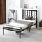 Costway Twin/Full/Queen Size Platform Bed with Headboard 11.5" Under Bed Storage Easy Assembly
